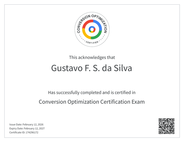 Google Mobile Conversion Certification