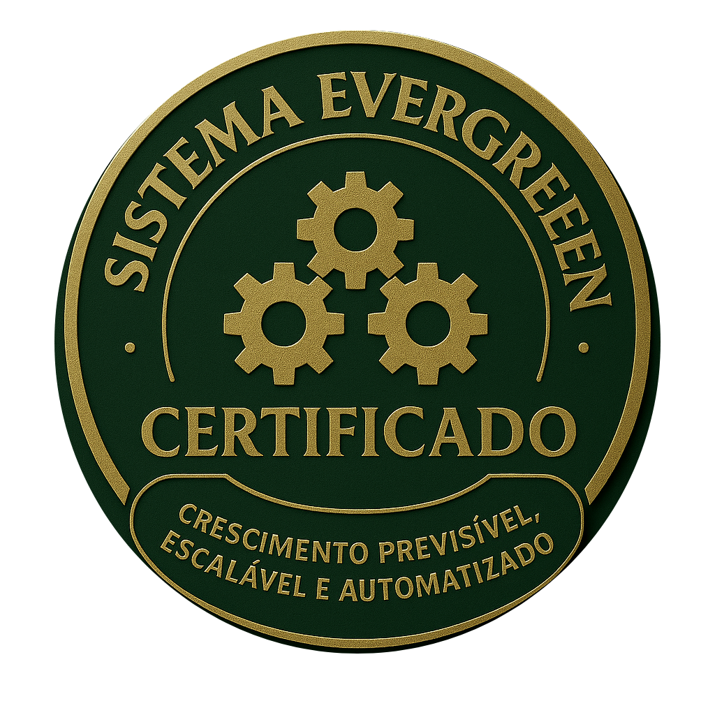 Selo Sistema Evergreen Certificado